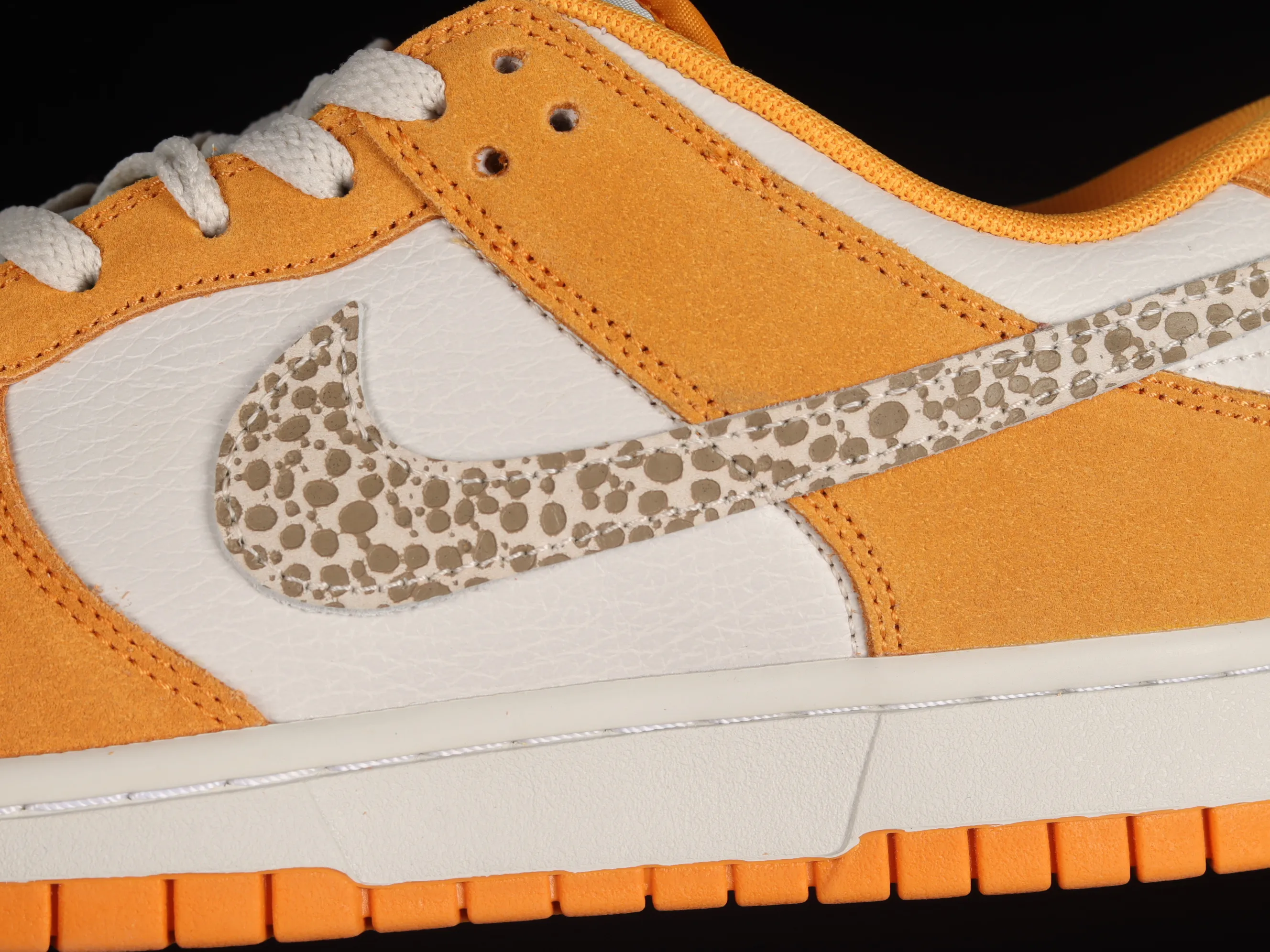 All categories Nk SB Dunk Series Nk SB Dunk Low low-top sneakers F version Nk Dunk Low "Safari Swoosh" off-white orange SB low-top sports and leisure sneakers DR0156-800